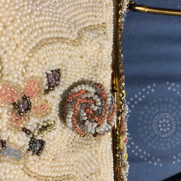 Vintage Designer Helene Dale Beaded Clutch. - Picture 6 of 9